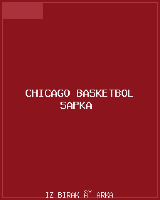 Chicago Basketbol Şapka